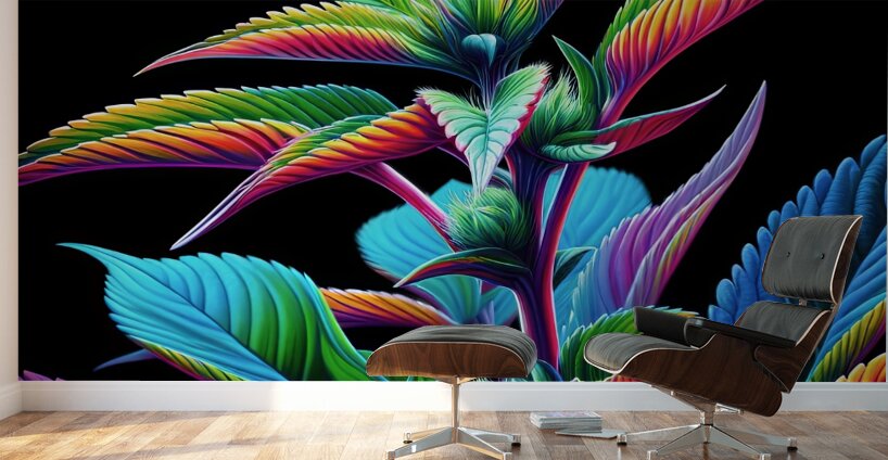 ai artist debra amerson plant artistry178b9e7c 78 Wall Murals