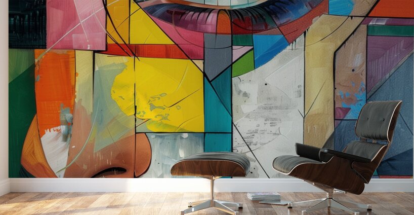 Art abstract  oil painting    ar 23   style raw 6 1717992237.3733 Wall Murals