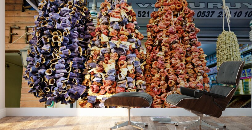 Istanbul Turkey. The Fatih Mosque Wall Murals