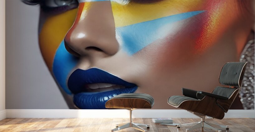 The World of Face Art 56 Wall Murals