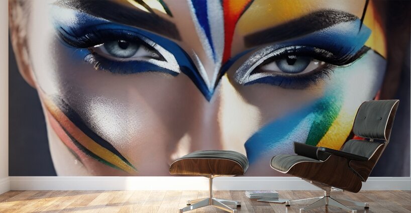 The World of Face Art 57 Wall Murals