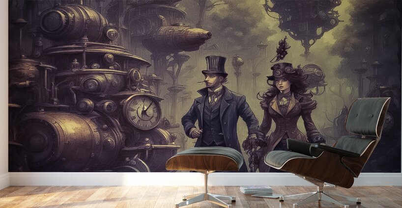 Walk In The Park Wall Murals