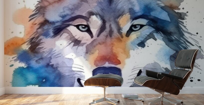 Winter Wolf  Wall Murals