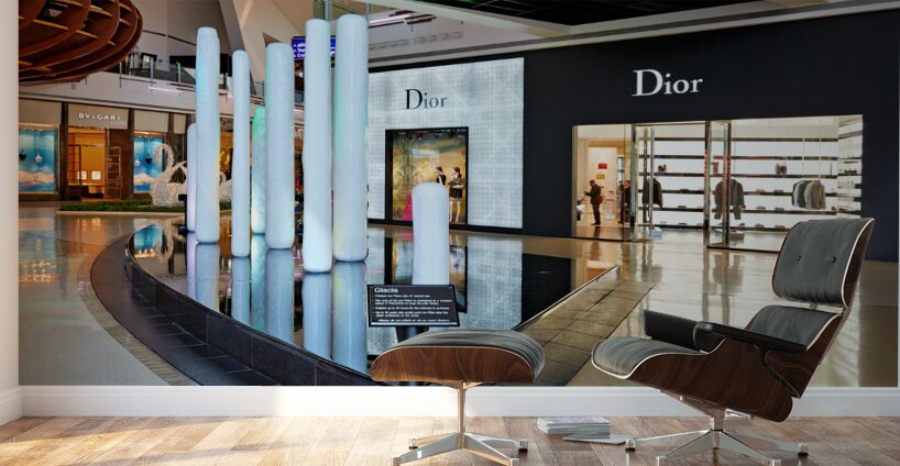 Crystals Mall City Center. Las Vegas Nevada USA Wall Murals