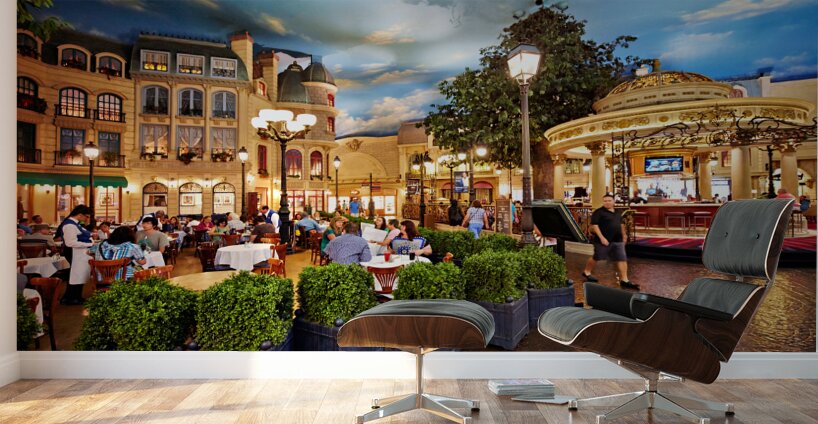 Paris Casino. Las Vegas Nevada USA Wall Murals
