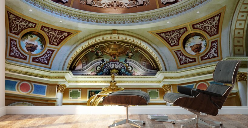 The Lobby of Venetian Hotel. Las Vegas Nevada USA Wall Murals