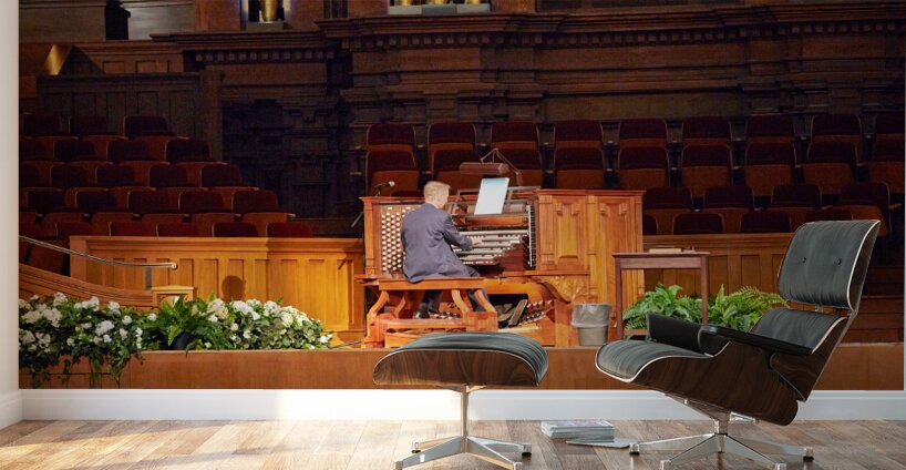 The Tabernacle Pipe Organ. Salt Lake City Utah USA Wall Murals