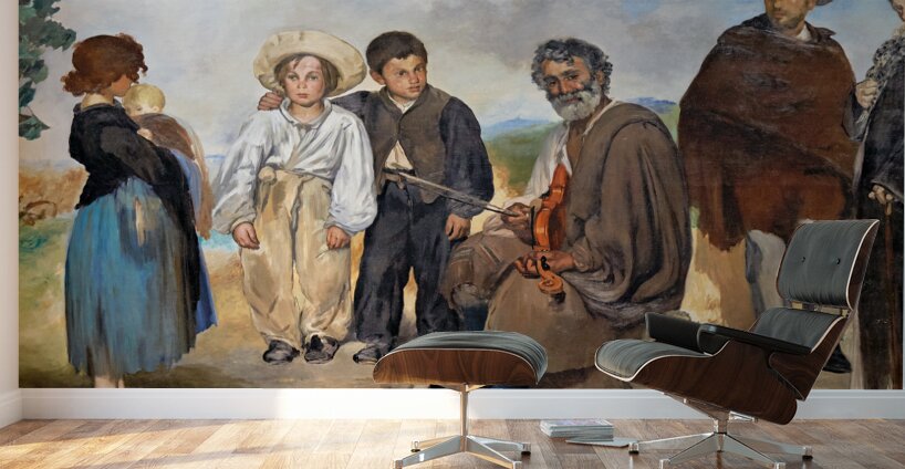 Edouard manet - The old musician - 1873 Wall Murals