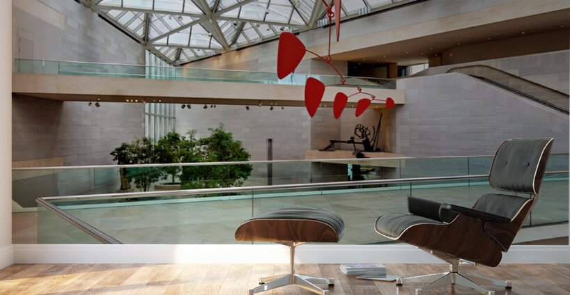 The East Building of the National Gallery of Art. Washington D.C. Wall Murals