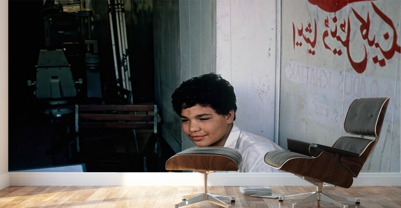 Pakistan. A street dentist in Peshawar Wall Murals