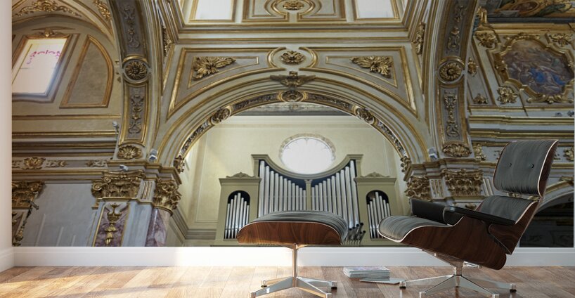 Matera Basilicata Italy. Basilica Pontificia Cattedrale di Maria Santissima della Bruna e SantEustachio Wall Murals