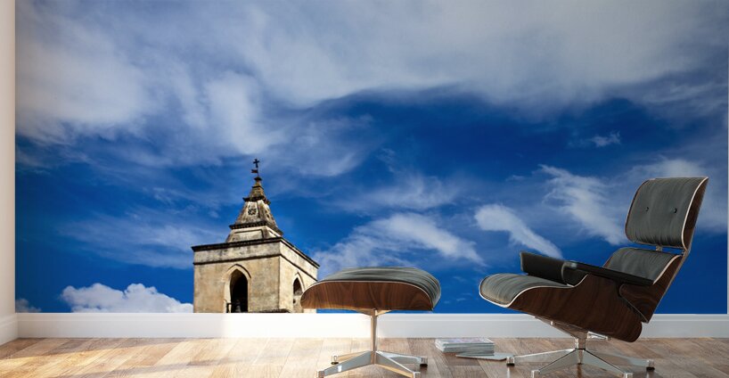 Matera Basilicata Italy. Saint Peter Caveoso Church Wall Murals
