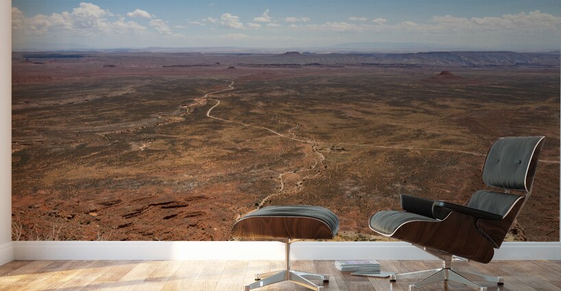 Moki Dugway Utah Top View Wall Murals