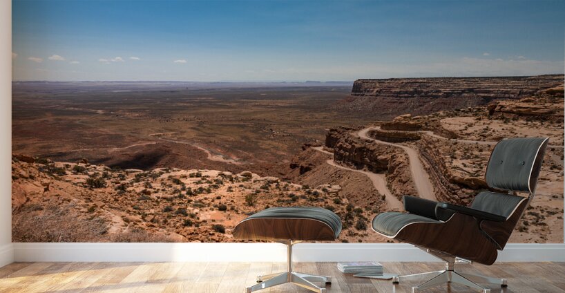Moki Dugway Switchback Road Valley View Wall Murals