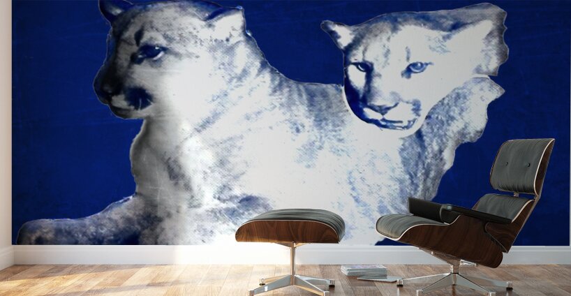 Early 1900s BYU Cougars Art Wall Murals