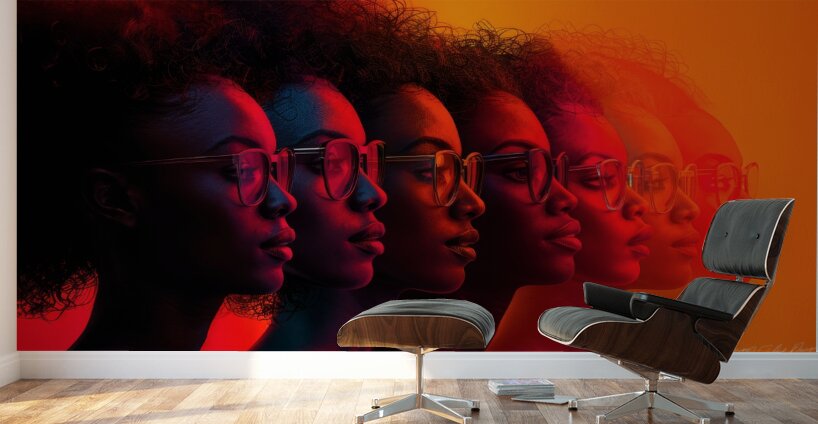 Solar Sisters - Lunar Beauty Wall Murals