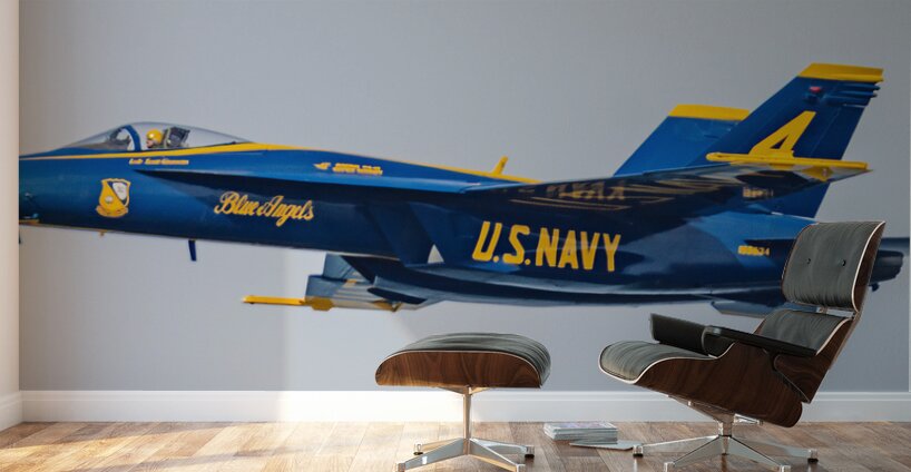 Blue Angel  4 Solo Pass Wall Murals
