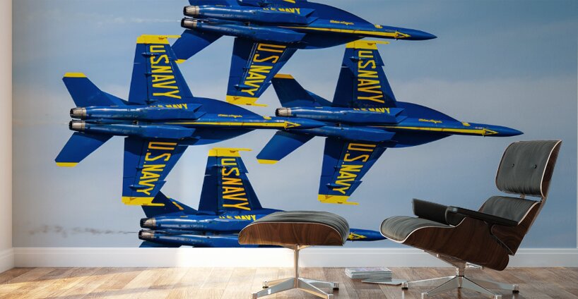 Blue Angel Diamond 1 Wall Murals
