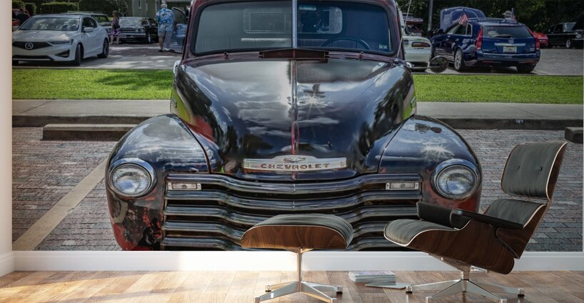 1950 Chevrolet Pick Up Truck Rat Rod 3100 X 6 Wall Murals