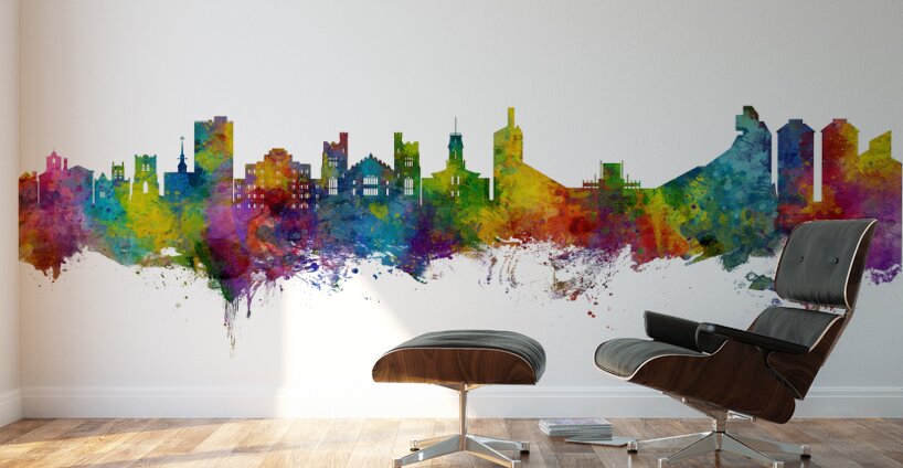 Boulder Colorado Skyline Wall Murals