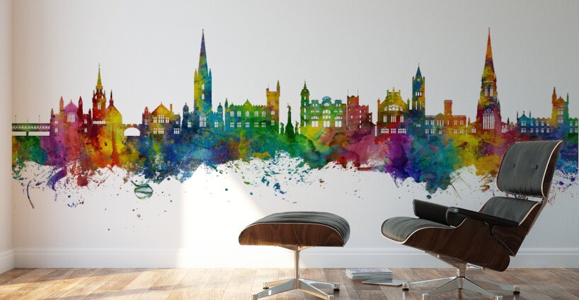 Derry Northern Ireland Skyline Wall Murals