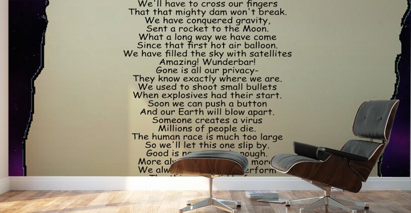 104 The purpose of my soul Wall Murals