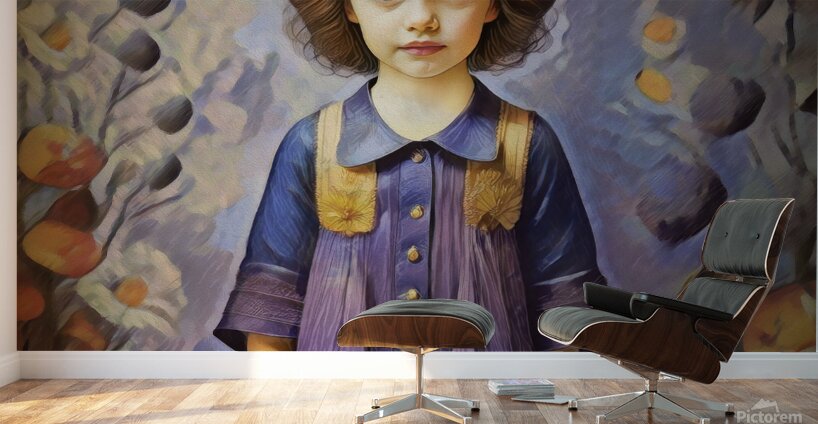 0894 .Sunday In the Garden Wall Murals