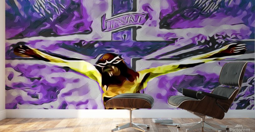 Cristo Minha Certeza impressionist Wall Murals