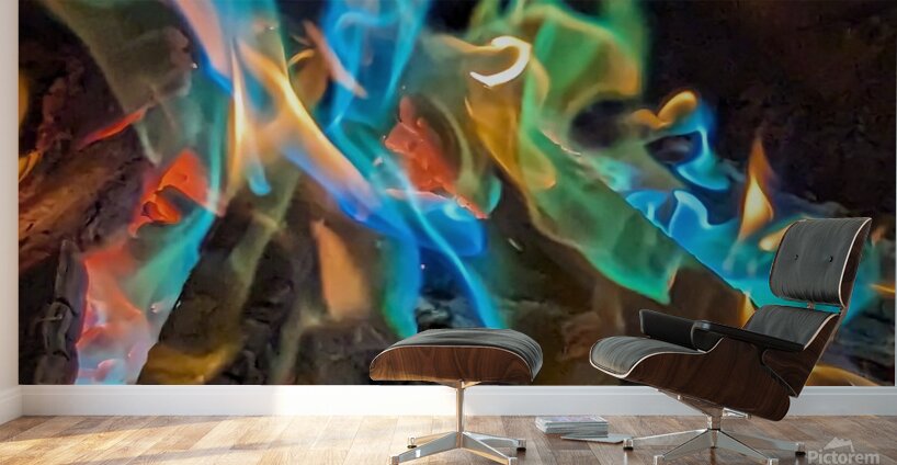 Flames 2 Wall Murals