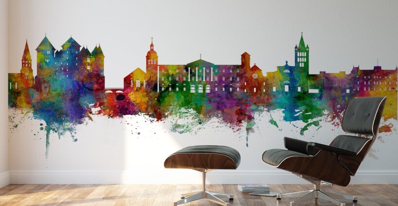 Annecy France Skyline Wall Murals