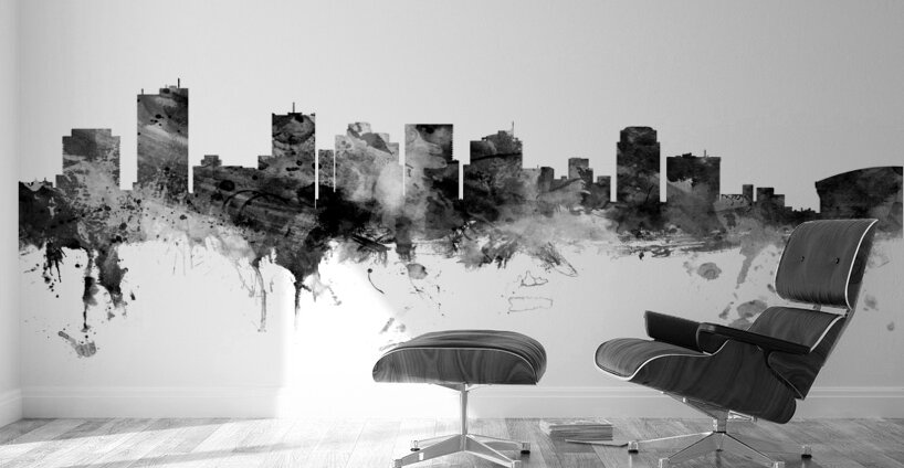 Phoenix Arizona Skyline Wall Murals