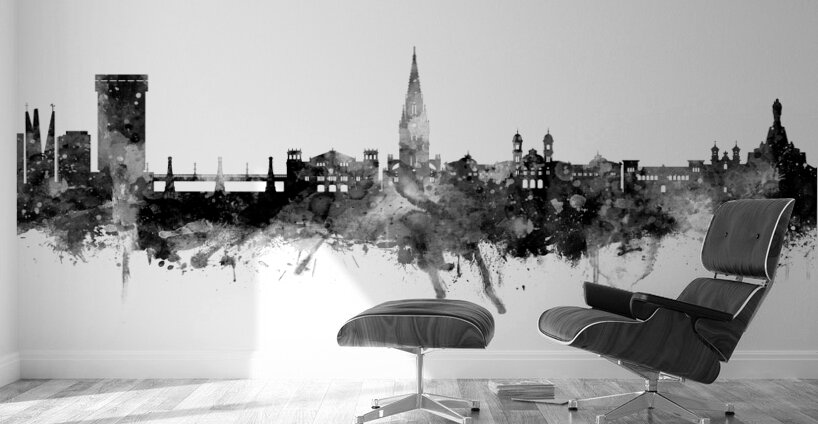 San Sebastian Spain Skyline Wall Murals