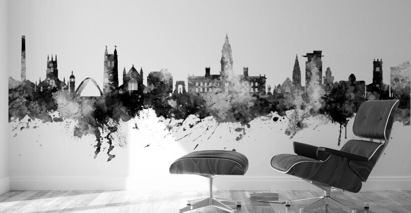 Bolton England Skyline Wall Murals