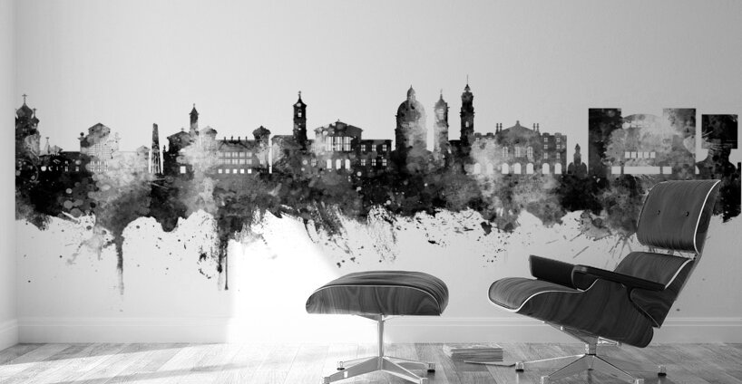 Nice France Skyline Wall Murals