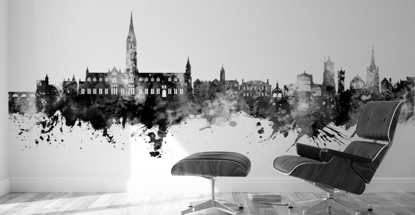 Salisbury England Skyline Wall Murals