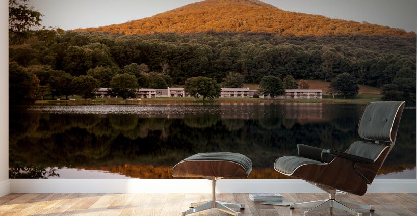 Peaks of Otter Lodge Flat Top Mountain Wall Murals