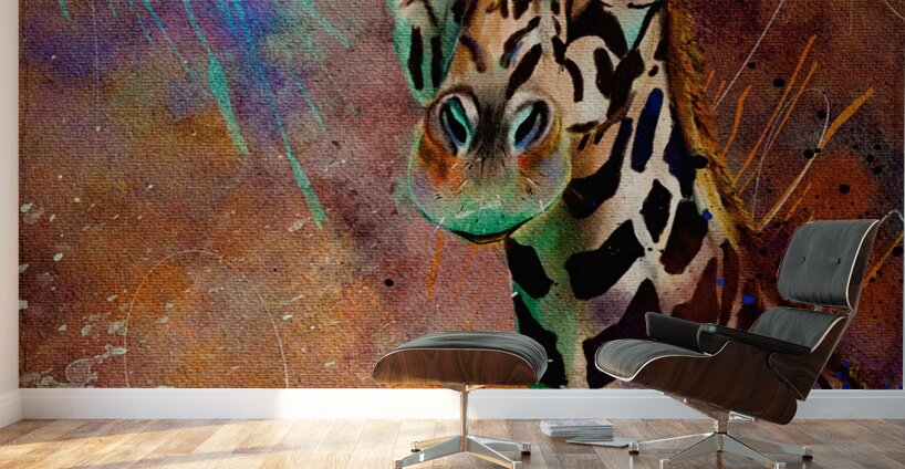 George Giraffe Wall Murals