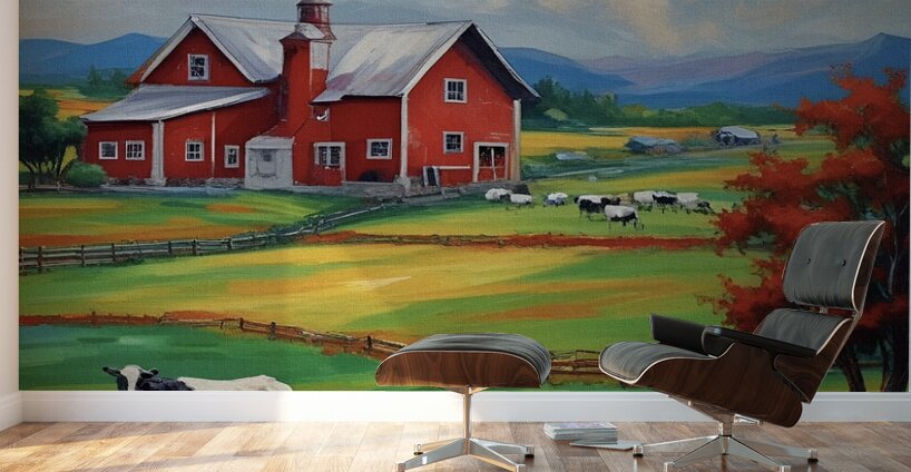 Pennsylvania Dairy Farm 2024 06 26 14 22 00 Wall Murals