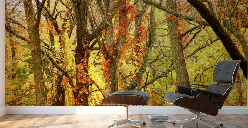 Strangled by Vines Wall Murals