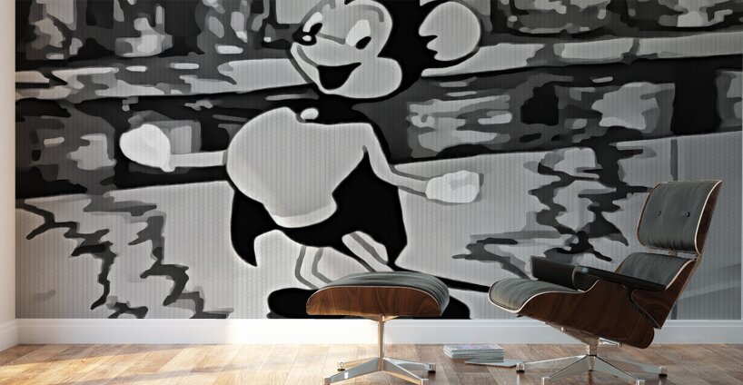 1942 Mighty Mouse Cartoon Art II Wall Murals