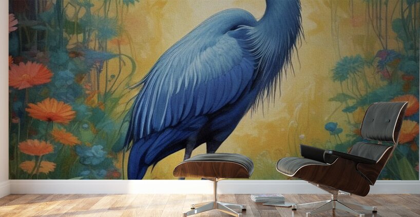 Blue Heron Garden 2024 07 10 16 16 18 Wall Murals