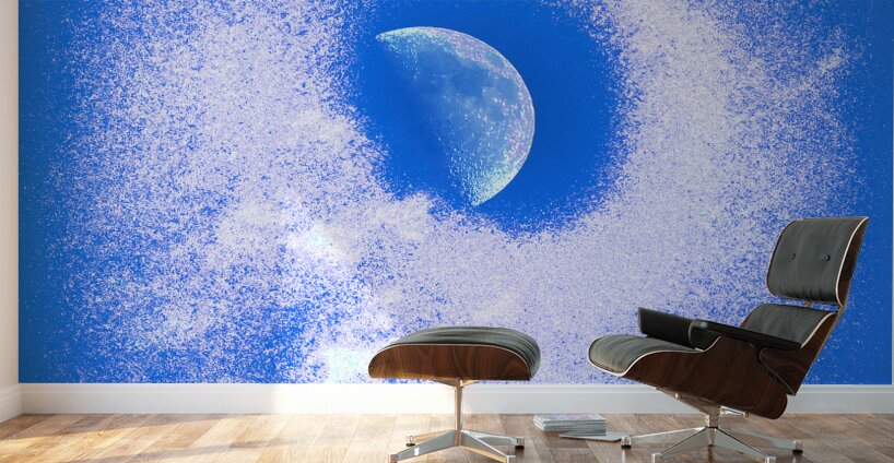 Original Disintegrating Moon Wall Murals