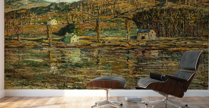 Sunlight on the Harlem River  Wall Murals