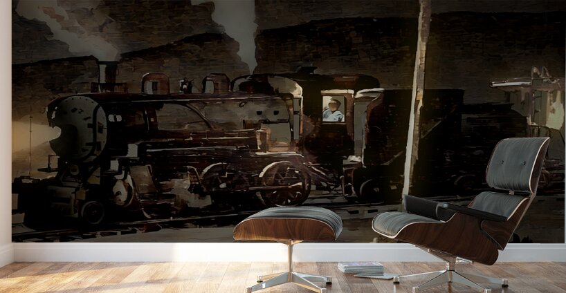 night train Wall Murals