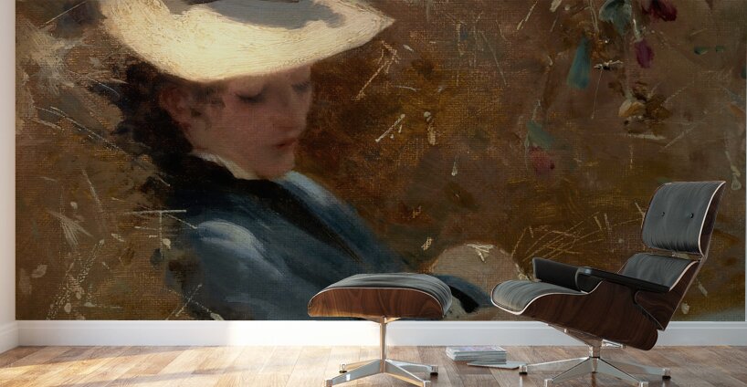 Resting C. 1875 John Singer Sargent American 1856 Wall Murals