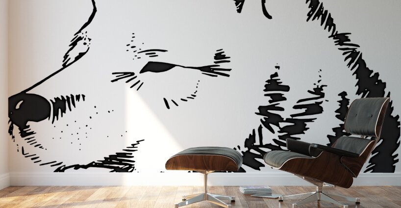 1957 art by hp Wall Murals