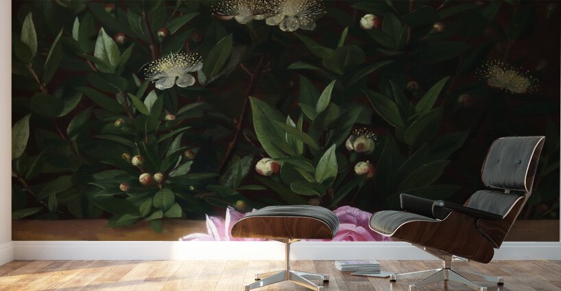1876 Roses And Myrtles  Wall Murals