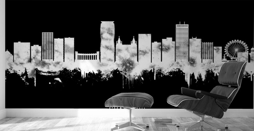 Guayaquil Ecuador BW Wall Murals