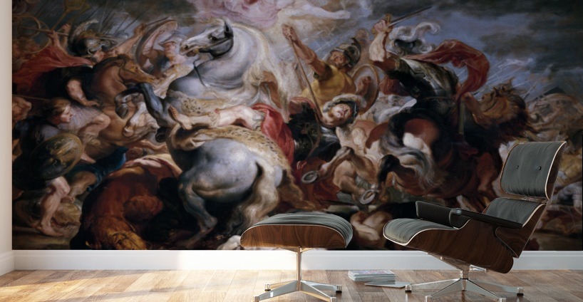 Morte di Decio Mure Bozzetto by Peter Paul Rubens Wall Murals