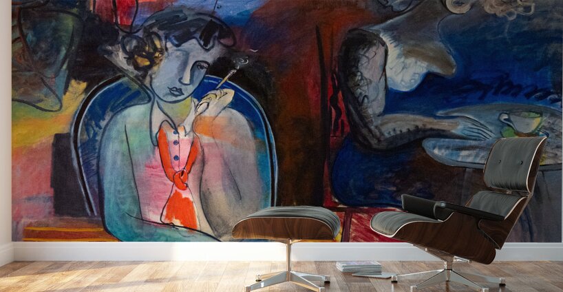 French cafe - Cafe francais Wall Murals